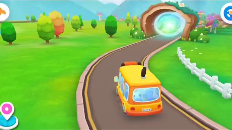 Unduh Baby Panda's School Bus MOD APK (Unlimited Money, No Ads) v8.75.16.31 Gameplay Simulasi Mengemudi yang Seru