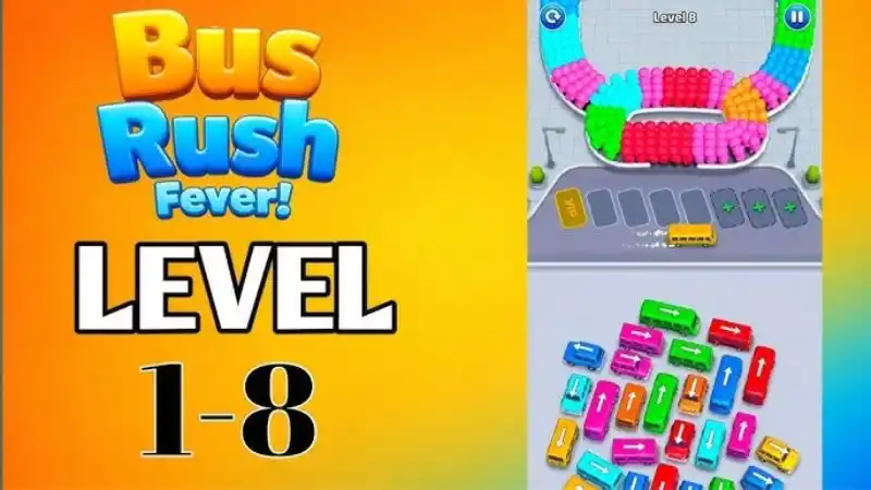 Unduh Bus Rush Fever MOD APK (Speed Mod, No Ads) v1.4.0 Fitur Bus Rush Fever MOD APK
