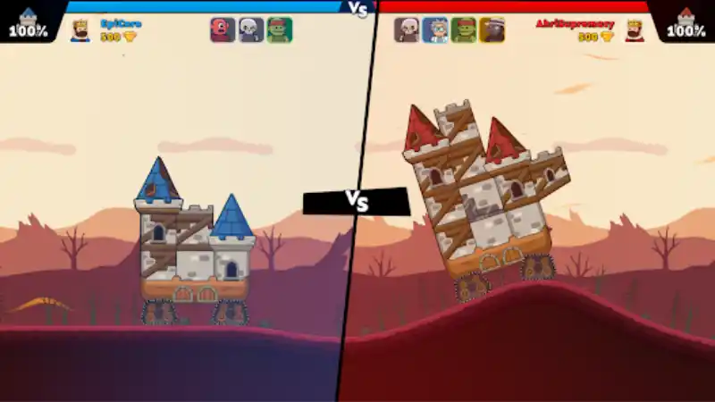 Unduh Castle Busters MOD APK (Unlimited Money) v1.10.0 Gameplay Castle Busters yang Cepat dan Taktis