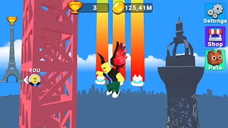 Unduh Climb Jump Obby Tower Offline MOD APK (Unlimited Coins) v1.7.1 Gameplay Climb Jump Obby Tower Offline