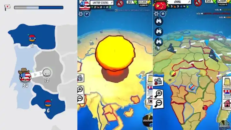 Unduh Country Balls: World Clash MOD APK (Unlimited Money) v2.28 Fitur Country Balls: World Clash MOD APK