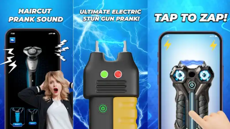 Unduh Electric Stun Gun Simulator MOD APK (No Ads) v1.4.6 Fitur Unggulan Electric Stun Gun Simulator MOD APK