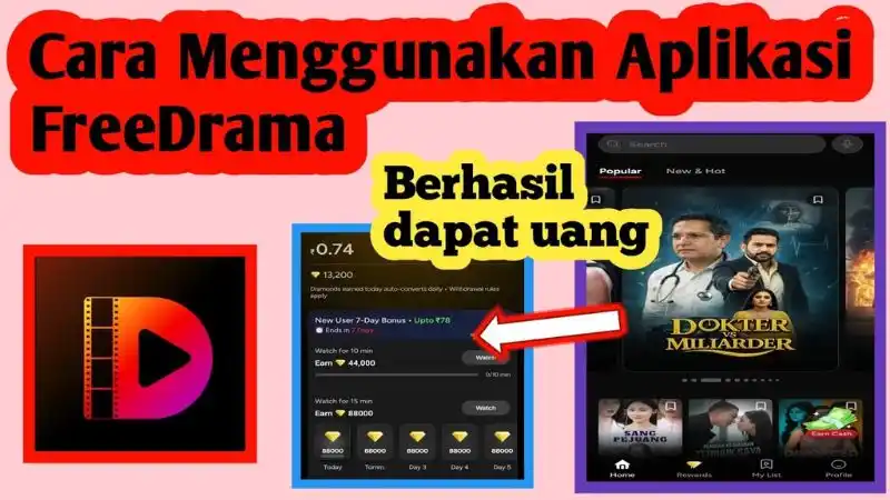 Unduh FreeDrama MOD APK (Unclocked Episode) v5.8.1 Kelebihan FreeDrama MOD APK