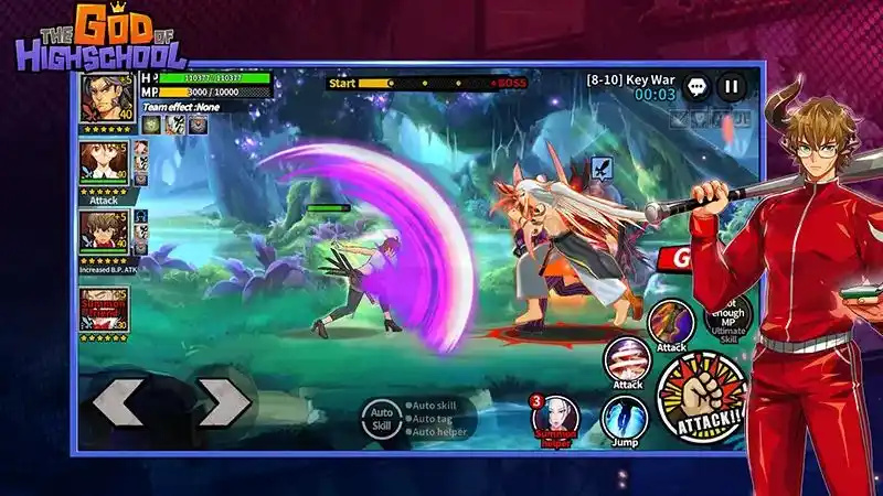 Unduh God of Highschool: Legends MOD APK (Unlimited Money) v0.0.3 Fitur Unggulan God of Highschool: Legends MOD APK