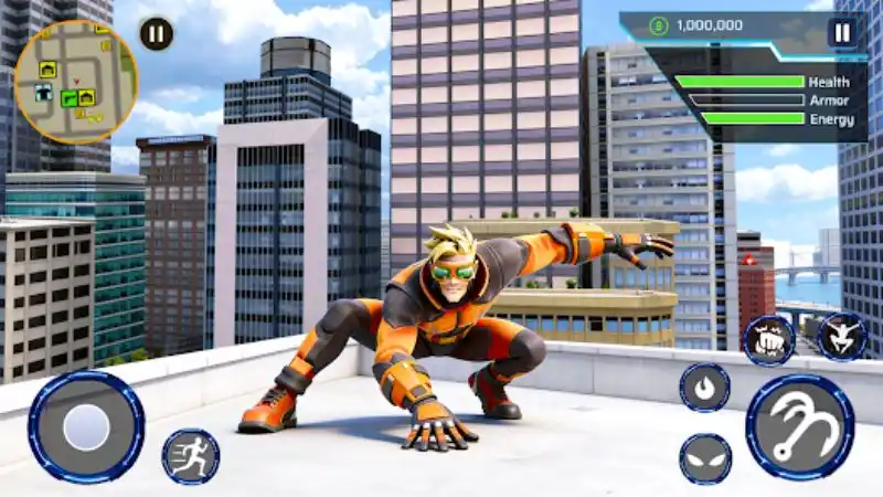 Unduh Hero Flying City Simulator MOD APK (Unlimited Money) v1.0.7 Fitur Unggulan Hero Flying City Simulator MOD APK