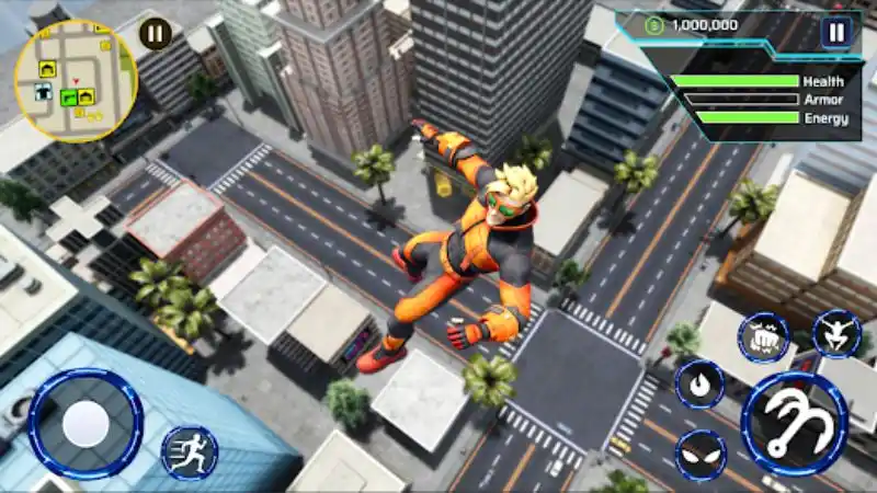 Unduh Hero Flying City Simulator MOD APK (Unlimited Money) v1.0.7 Tips Bermain Hero Flying City Simulator
