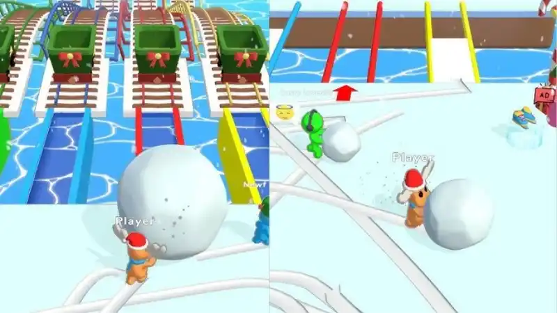 Unduh Ice Runner Battle: Snow Race MOD APK (Unlimited Money) v1.0.5 Ice Runner Battle: Snow Race MOD APK