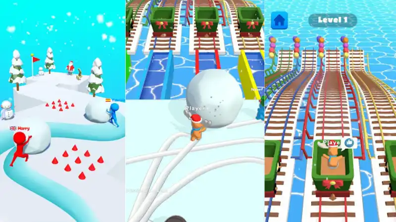 Unduh Ice Runner Battle: Snow Race MOD APK (Unlimited Money) v1.0.5 Ice Runner Battle: Snow Race MOD APK