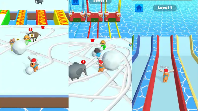 Unduh Ice Runner Battle: Snow Race MOD APK (Unlimited Money) v1.0.5 Ice Runner Battle: Snow Race MOD APK
