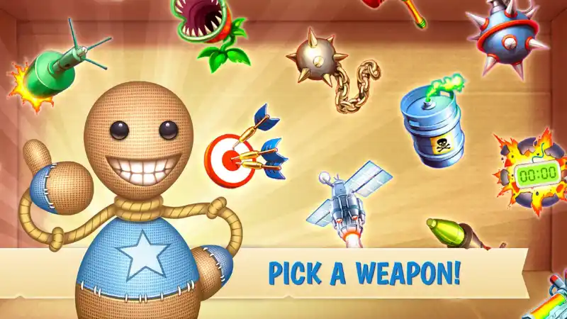Unduh Kick the Buddy MOD APK (Unlimited Money, Gold) v2.16.2 Gameplay Kick the Buddy yang Ringan dan Menghibur