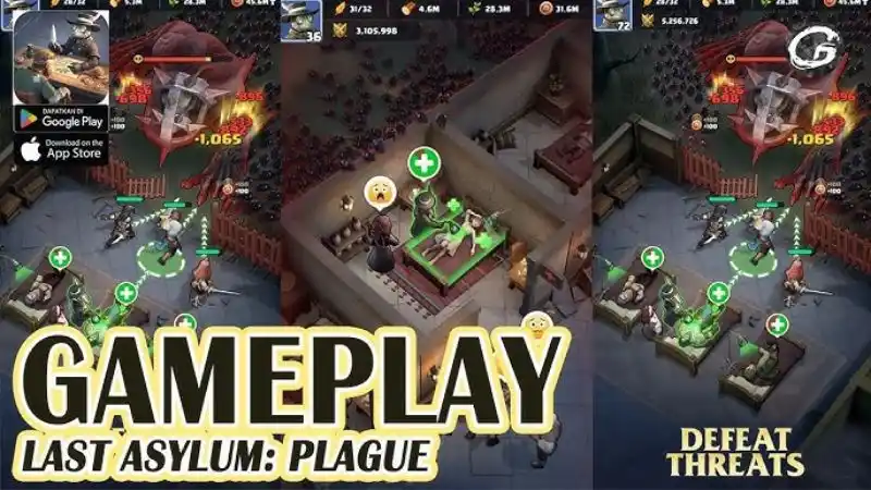Unduh Last Asylum: Plague MOD APK (Unlimited Resources) v1.0.72 Gameplay Last Asylum: Plague