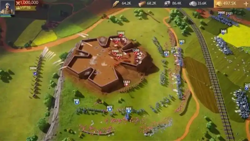 Unduh Last Fiefdom MOD APK (Unlimited Money, Gems) v23.9.90 Gameplay Last Fiefdom yang Seru