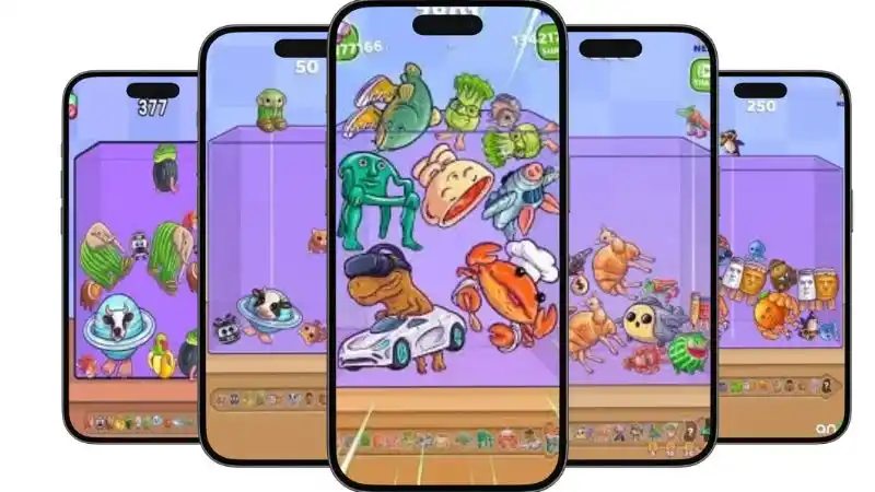 Unduh Merge Fellas MOD APK (Unlimited Shakes, Revives) v2.4.4.5 Grafis Lucu dan Warna Cerah
