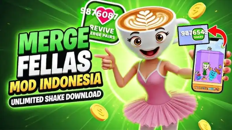 Unduh Merge Fellas MOD APK (Unlimited Shakes, Revives) v2.4.4.5 Fitur Merge Fellas MOD APK