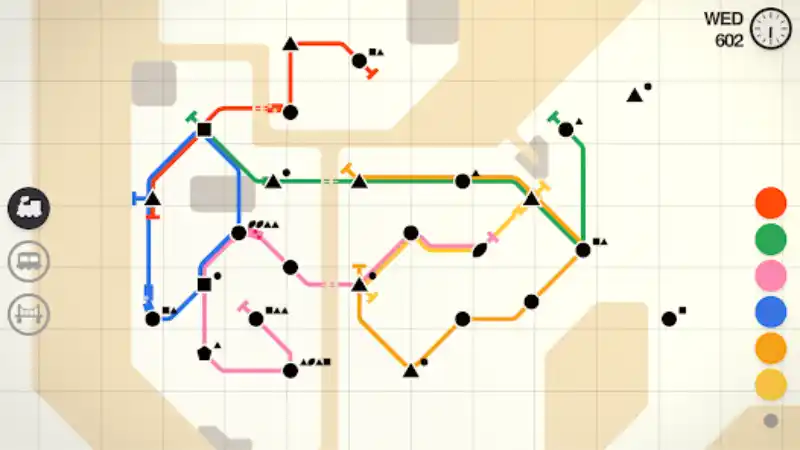 Unduh Mini Metro MOD APK (All Level Unlocked) v2.56.0 Gameplay Mini Metro yang Simpel tapi Menantang