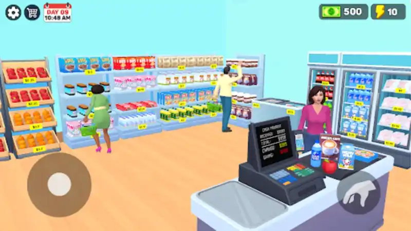 Unduh My Supermarket Simulator 3D MOD APK (Unlimited Money) v1.31.0 Mengelola Stok dan Menata Rak Produk