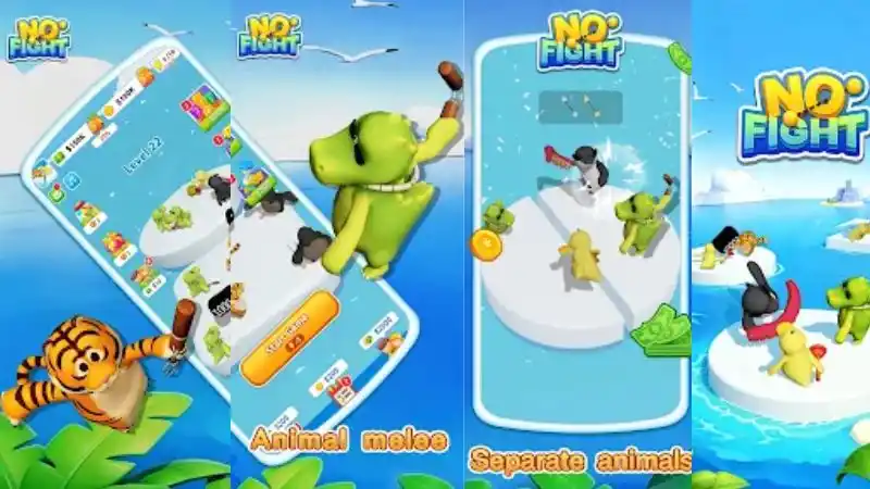 Unduh No Fight MOD APK (Unlimited Money, No Ads) v1.0.2 Cara Install No Fight MOD APK di Android