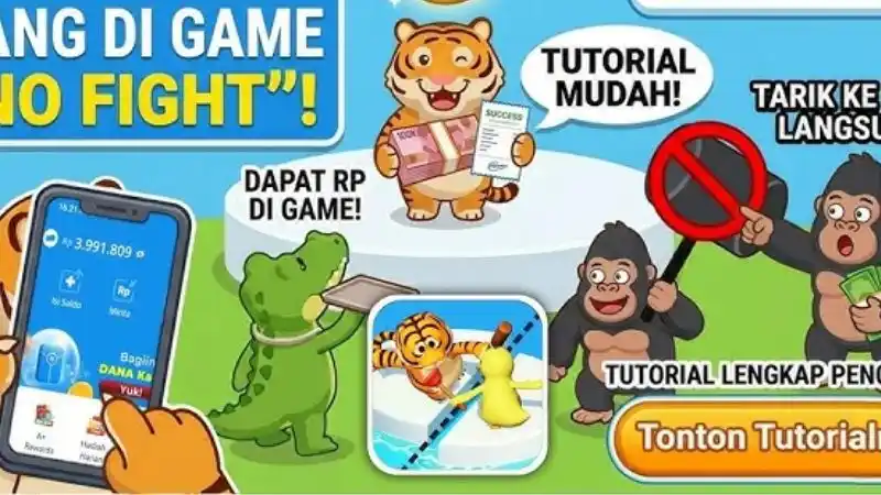Unduh No Fight MOD APK (Unlimited Money, No Ads) v1.0.2 Fitur Unggulan No Fight MOD APK