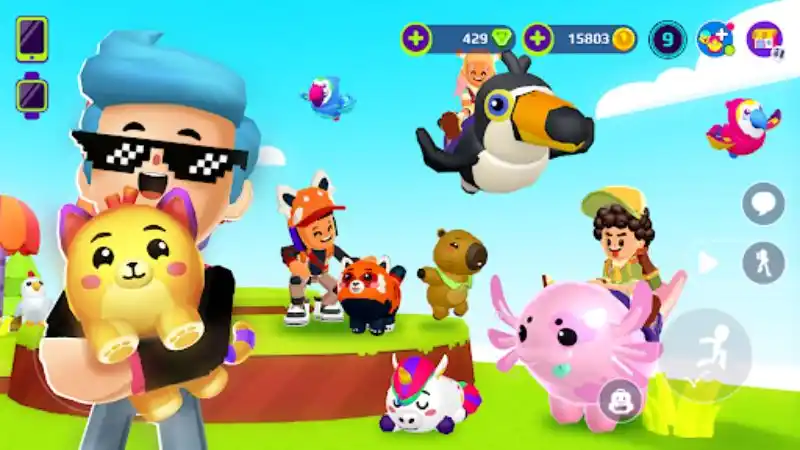 Unduh PK XD MOD APK (Unlimited Money, Gems, Unlocked All) v1.86.2 Gameplay PK XD Yang Ceria Dan Mudah Dimainkan