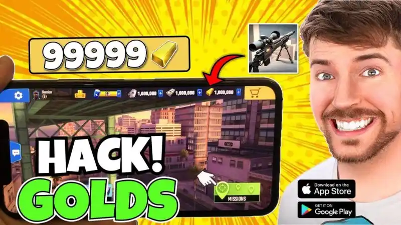 Unduh Pure Sniper MOD APK (Unlimited Money, Gold, MOD Menu) v500342 Fitur Pure Sniper MOD APK