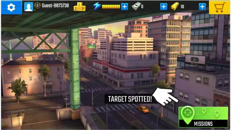 Unduh Pure Sniper MOD APK (Unlimited Money, Gold, MOD Menu) v500342 Mode Permainan di Pure Sniper