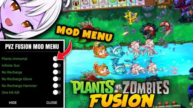 Unduh PVZ Fusion MOD APK (Unlimited Suns, Tanaman Hybrid) v3.6.1 Fitur Utama PVZ Fusion MOD APK