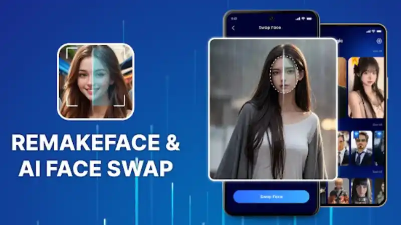 Unduh Remakeface AI MOD APK (Face Swap, No Watermark) v1.2.7 Apa Itu Remakeface AI MOD APK