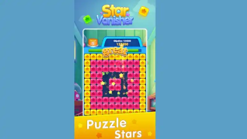 Unduh Star Vanisher MOD APK (Unlimited Resource) v1.3.1 Gameplay Puzzle yang Santai
