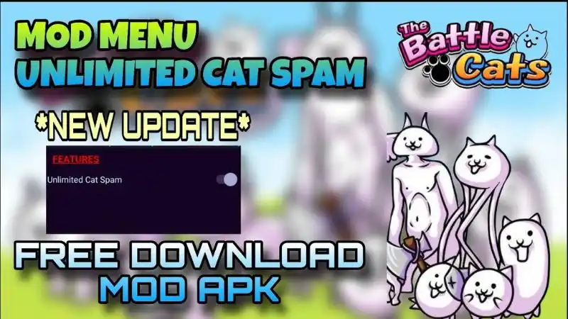 Unduh The Battle Cats MOD APK (Unlimited XP, Cat Food) v15.3.0 Fitur Unggulan The Battle Cats MOD APK