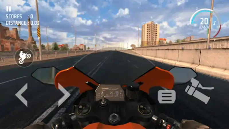 Unduh Traffic Bike: Moto Driving MOD APK (Unlimited Money) v1.1.0 Gameplay Traffic Bike: Moto Driving