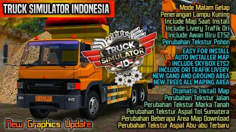 Unduh Truck Simulator Indonesia MOD APK (Unlimited Fuel) v1.1.5 Fitur Unggulan Truck Simulator Indonesia MOD APK