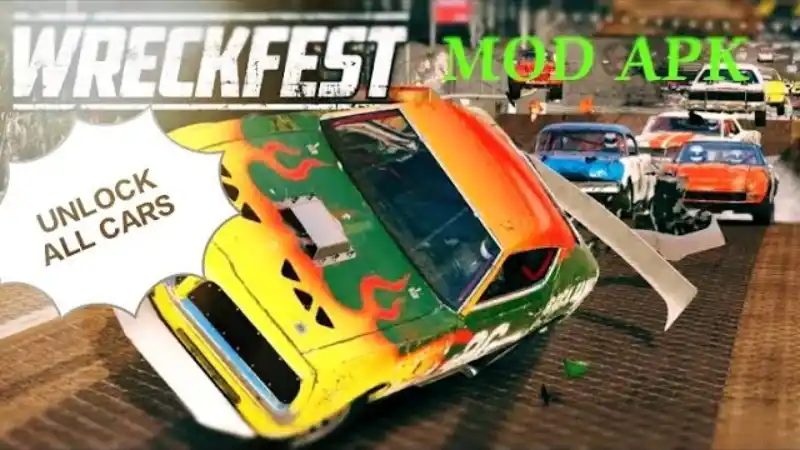 Unduh Wreckfest MOD APK (Unlocked All, Unlimited Money) v1.0.111 Fitur MOD di Wreckfest MOD APK