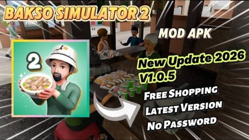 Unduh Bakso Simulator 2 MOD APK (Unlimited Money, Unlock) v1.1.2 Fitur Unggulan Bakso Simulator 2 MOD APK