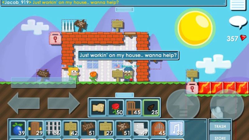 Growtopia MOD APK v5.49 (Gems Tidak Terbatas, No Ads) Download Apa itu Growtopia?