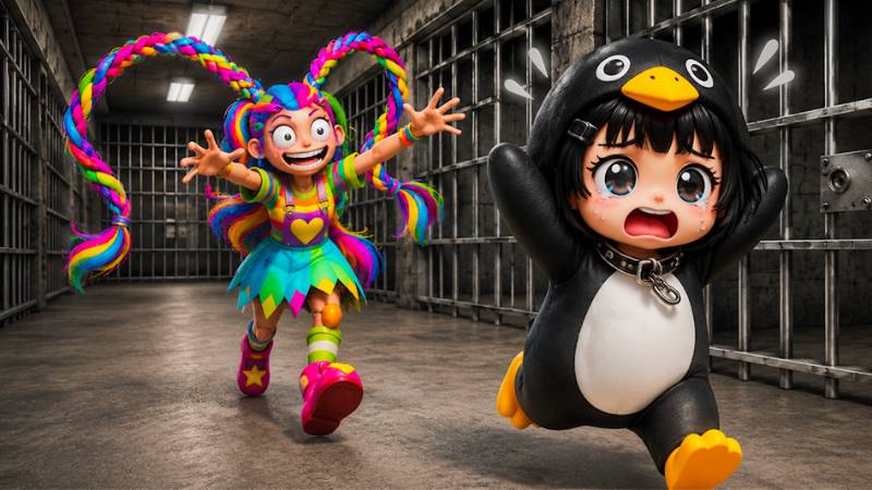 Unduh Gugugaga Penguin Prison Escape MOD APK (Uang Tidak Terbatas) v1.0.3 Fitur Unggulan Gugugaga Penguin Prison Escape MOD APK