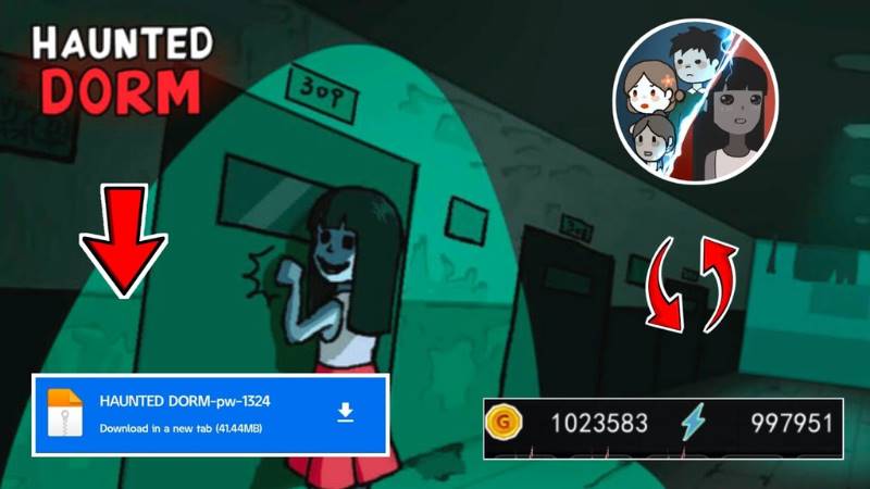 Unduh Haunted Dorm MOD APK (Unlimited Money, No Ads) v1.8.3 Fitur MOD Haunted Dorm APK