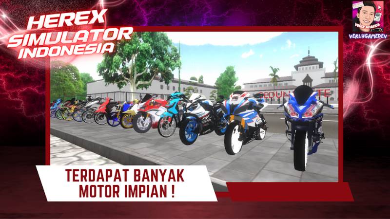 Unduh Herex Simulator Indonesia MOD APK (Unlimited Money, Unlock Motor) v1.0.52 Cara Download dan Install Herex Simulator Indonesia MOD APK