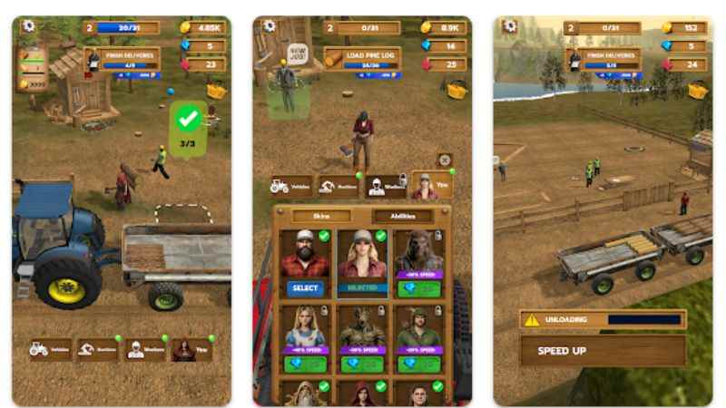 Unduh Lumberjack Driver MOD APK (Unlimited Money, Upgrade) v0.21 Mengapa Harus Memainkan Lumberjack Driver MOD APK?
