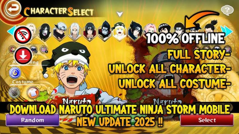 Unduh Naruto: Ultimate Ninja Storm MOD APK (Unlocked) v1.2.9 Fitur MOD Naruto: Ultimate Ninja Storm MOD APK