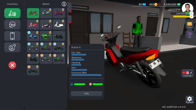 Unduh Ojol The Game MOD APK (Unlimited Money, Fuel) v4.7.5 Rasakan Simulasi Driver Ojol yang Realistis