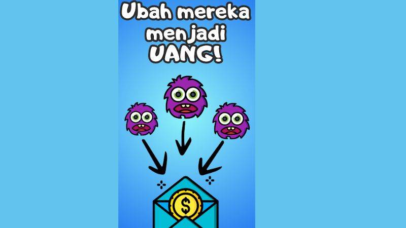 Unduh Uang Monster MOD APK (Unlimited Money) V1.0.21 Gameplay yang Mudah Dipahami