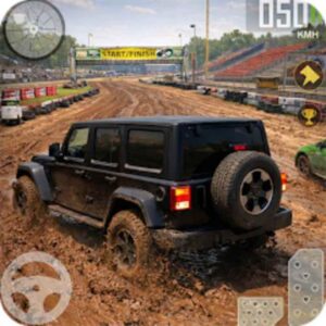 Unduh Ultimate Jeep Race MOD APK (Unlimited Money, No Ads) v0.5