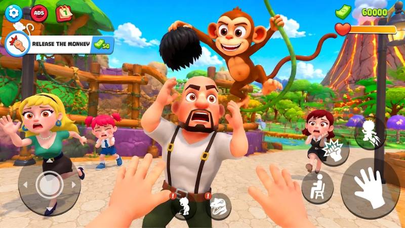 Unduh Zoo Prank: Crazy Animals MOD APK (Unlimited Money) v1.0.18 Apa Itu Zoo Prank: Crazy Animals MOD APK?