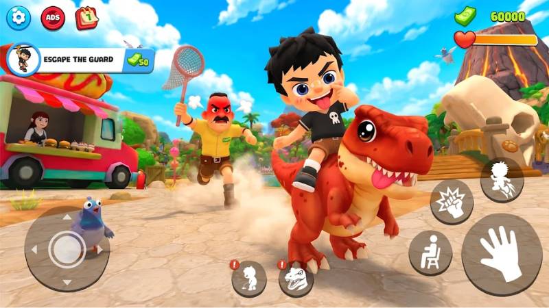 Unduh Zoo Prank: Crazy Animals MOD APK (Unlimited Money) v1.0.18 Fitur Unggulan Zoo Prank: Crazy Animals MOD APK