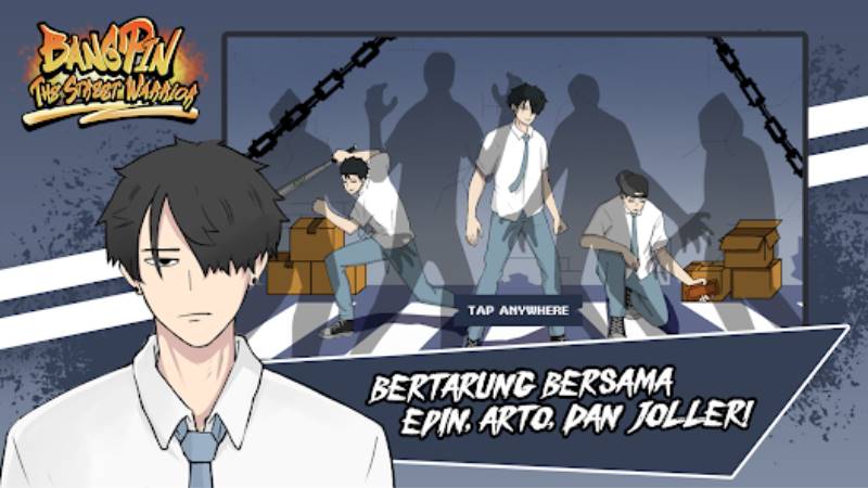Unduh Bangpin The Street Warrior MOD APK (Unlimited Money, No Ads) v2.1.2 Grafis Kartun Khas Indonesia