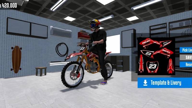 Unduh BR Motorbikes Ride MOD APK (Unlimited Money) v0.0.6c Fitur MOD BR Motorbikes Ride MOD APK