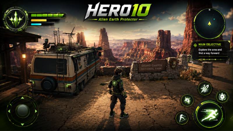 Unduh HERO10 : Alien Earth Protector MOD APK (MOD Menu) v1.1 Fitur MOD APK HERO10 : Alien Earth Protector