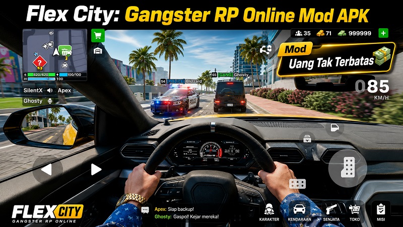 Flex City: Gangster RP Online Mod APK Flex City: Gangster RP Online Mod APK