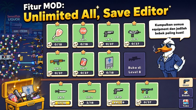 Quack Bag: Duck Mafia MOD APK Quack Bag: Duck Mafia MOD APK