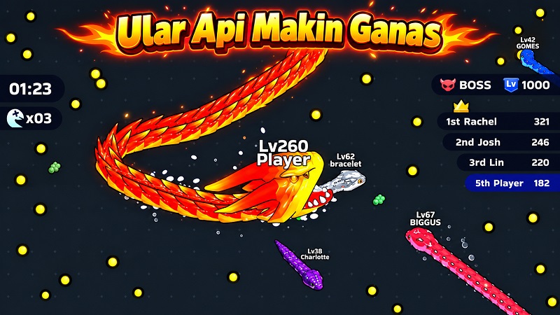 Snake Clash MOD APK Snake Clash MOD APK